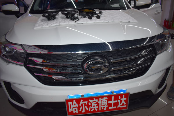 广汽传祺gs4plus原车音响效果,传祺gs4音响喇叭是什么品牌的