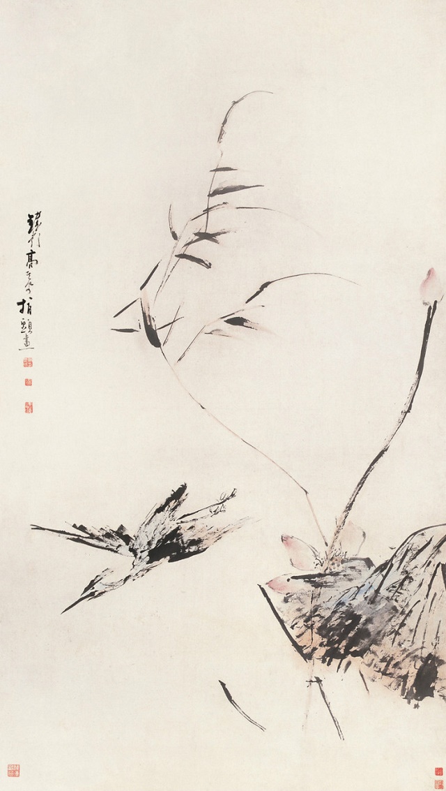 指墨山水画国画,指墨画创始人高其佩