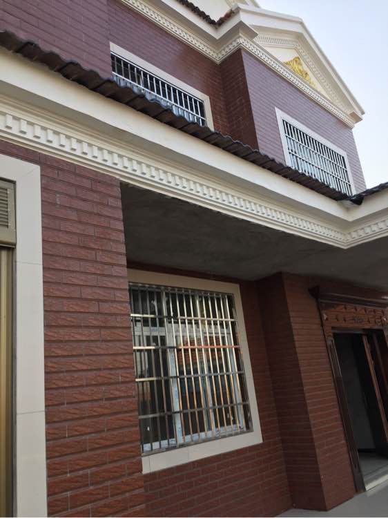 农村老家三楼盖瓦效果图,农村自建房顶石棉盖瓦效果图