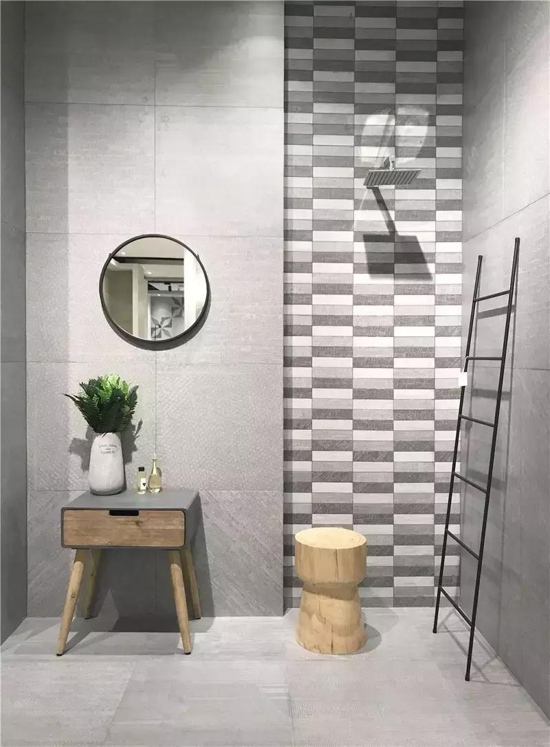 布纹瓷砖铺贴效果图,瓷砖切纹效果