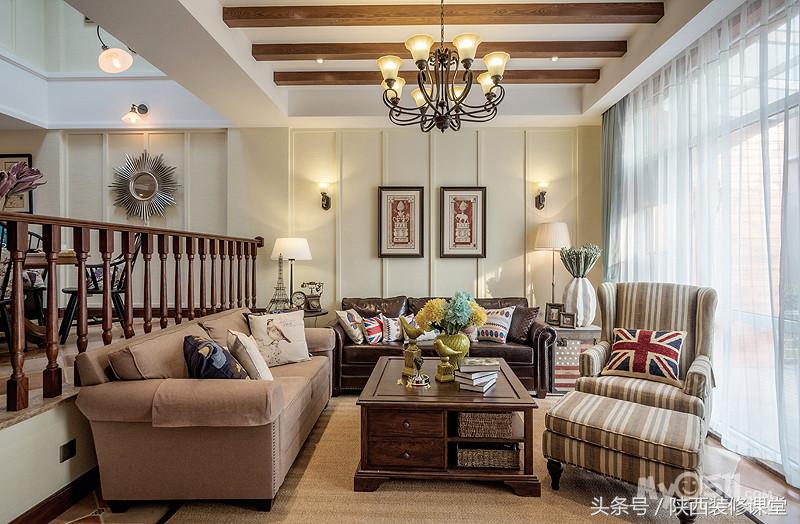 190平方美式装修多少钱,190平现代美式轻奢