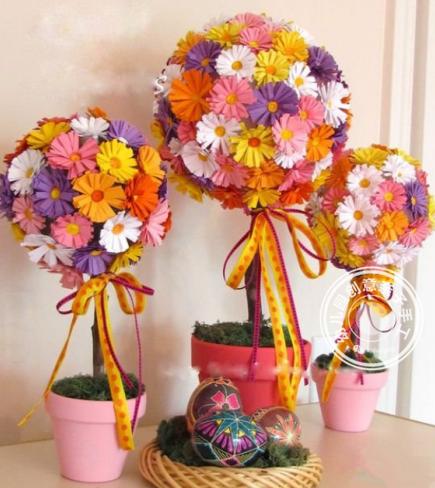 瓶子花朵手工制作幼儿园,瓶子创意花手工幼儿园