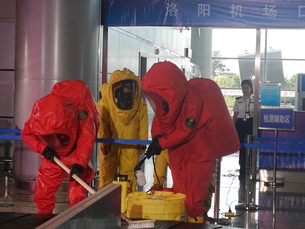 有大事发生？洛阳机场发现一疑似“化学毒包裹”现场咋处理？