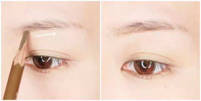 眉毛画对了可以提升颜值,眉毛画粗一点显脸小吗