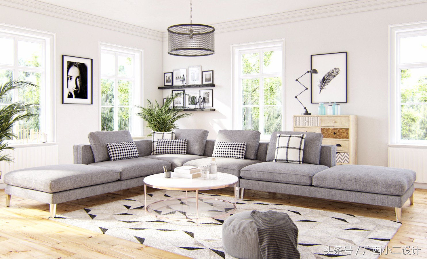 房间装修设计图1-3居室效果图,177平方米装修效果图