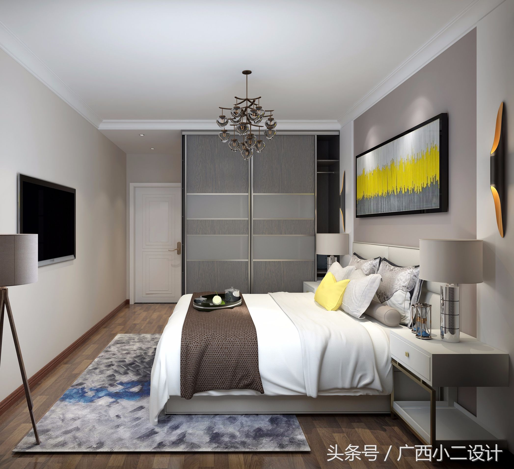 房间装修设计图1-3居室效果图,177平方米装修效果图