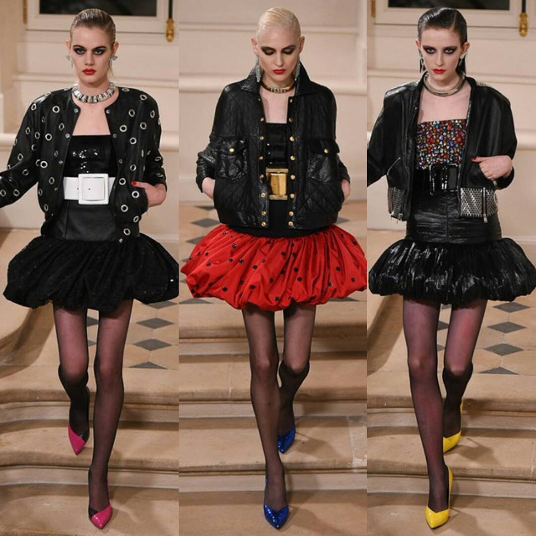 时装周saintlaurent专场秀,2020巴黎时装周saintlaurent