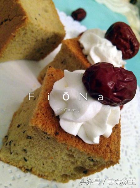 无添加细腻又松软的戚风蛋糕,戚风蛋糕纯牛奶版