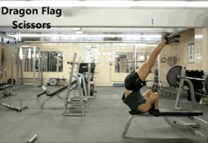 龙旗腹肌,老外练腹肌8分钟视频