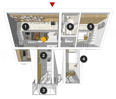 奇葩户型错层,六种奇葩户型介绍及其化解方法