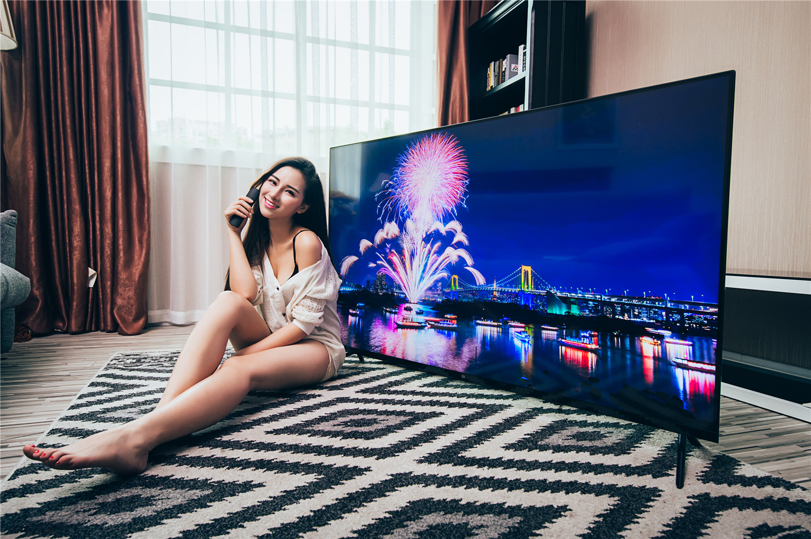 可以切西瓜的小米电视465英寸体验