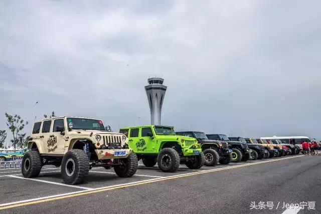 jeep牧马人试驾80周年,小罗菲戈银川比赛