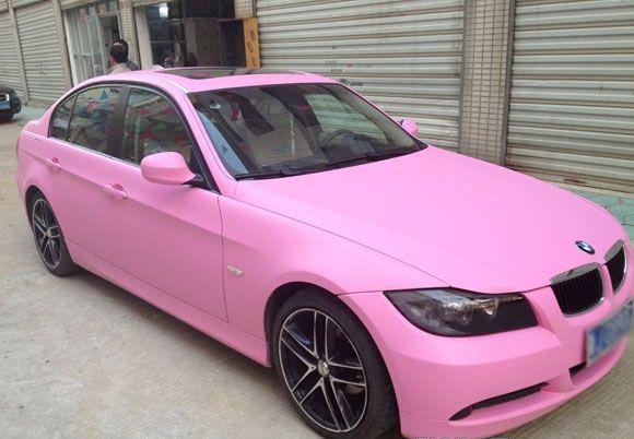 全世界粉红色的车，全被这个化妆品品牌承包了