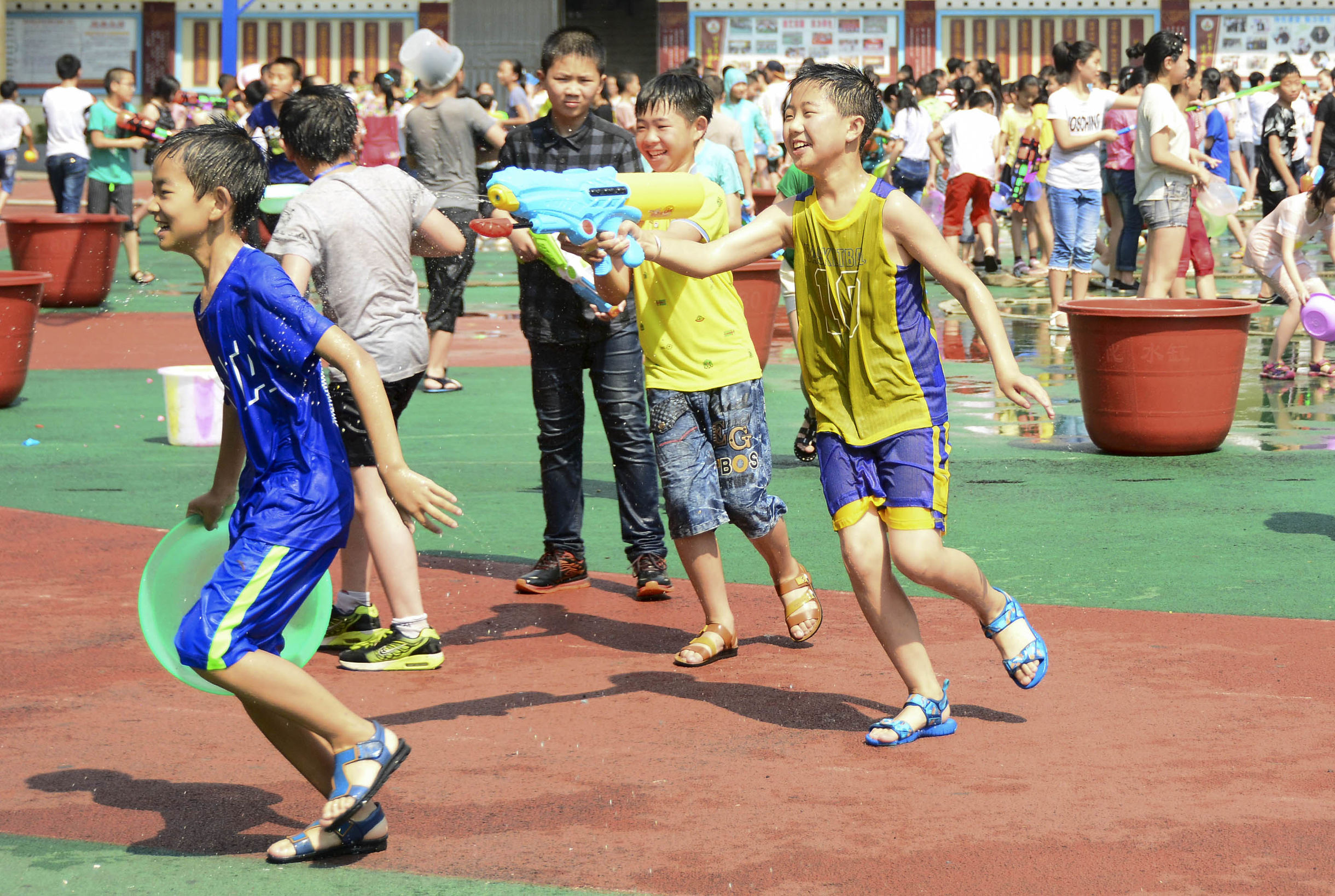 巴州三中训练,小学三下乡趣味课程