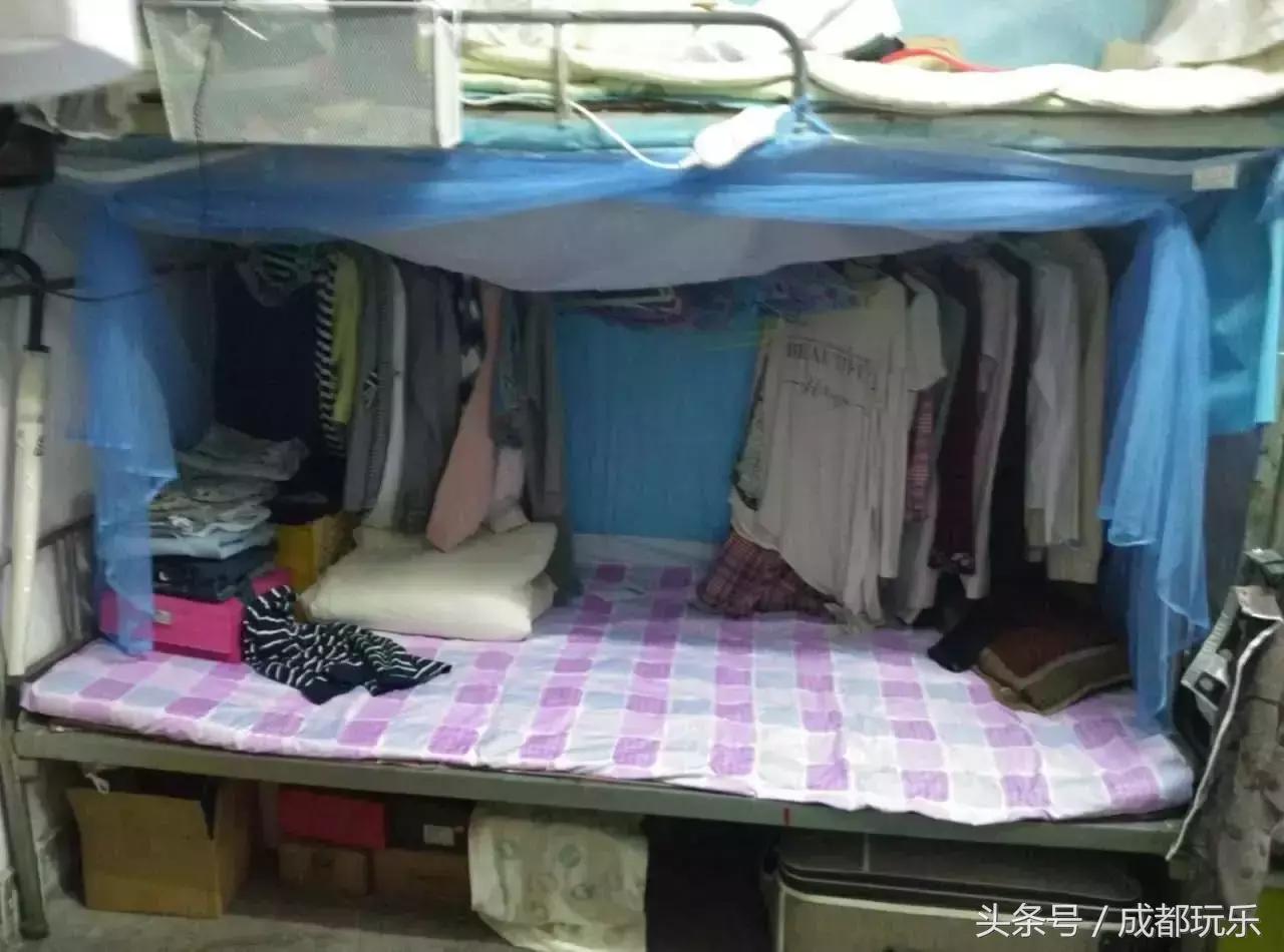 成都的大学宿舍排名,高校宿舍测评