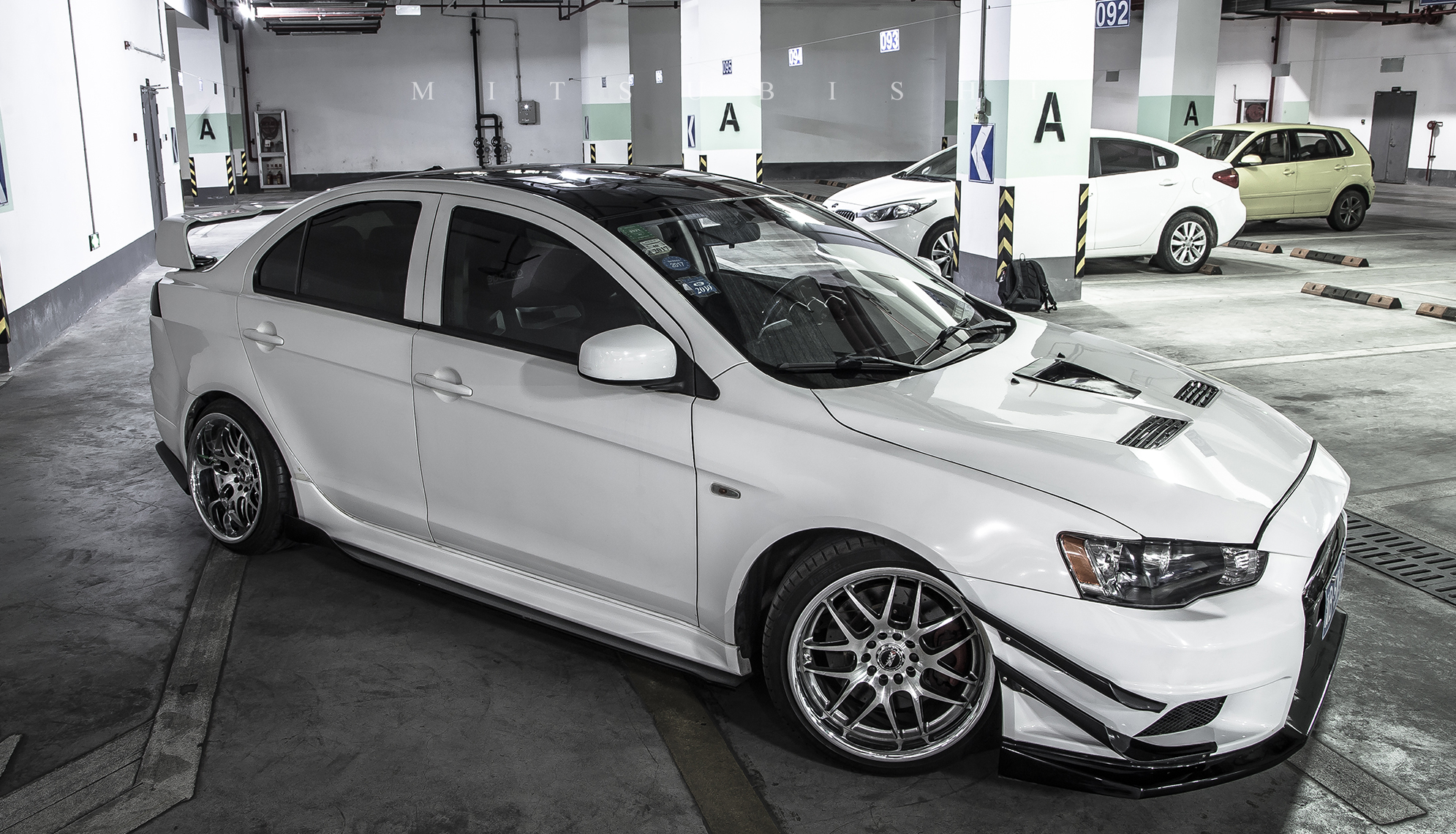 翼神改evo前脸多少钱,最便宜的翼神改evo油箱盖方法