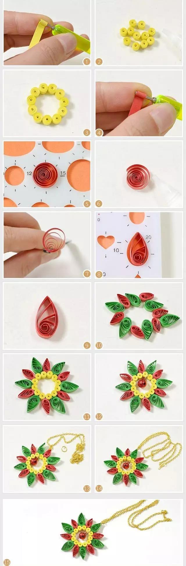 用衍纸做花简单又好,怎么用衍纸做花