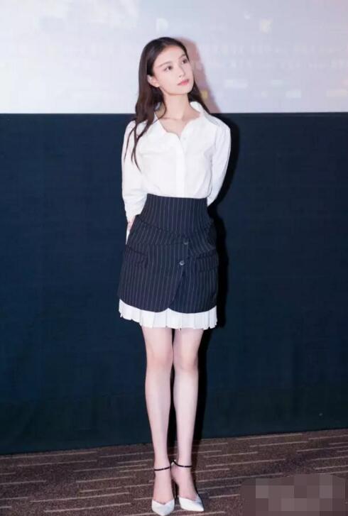 高腰裤不显肉肉,小个子显高高腰裤裙