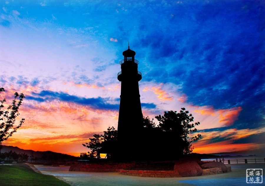 威海千里海岸线风景画,威海的海边适合拍照的地方