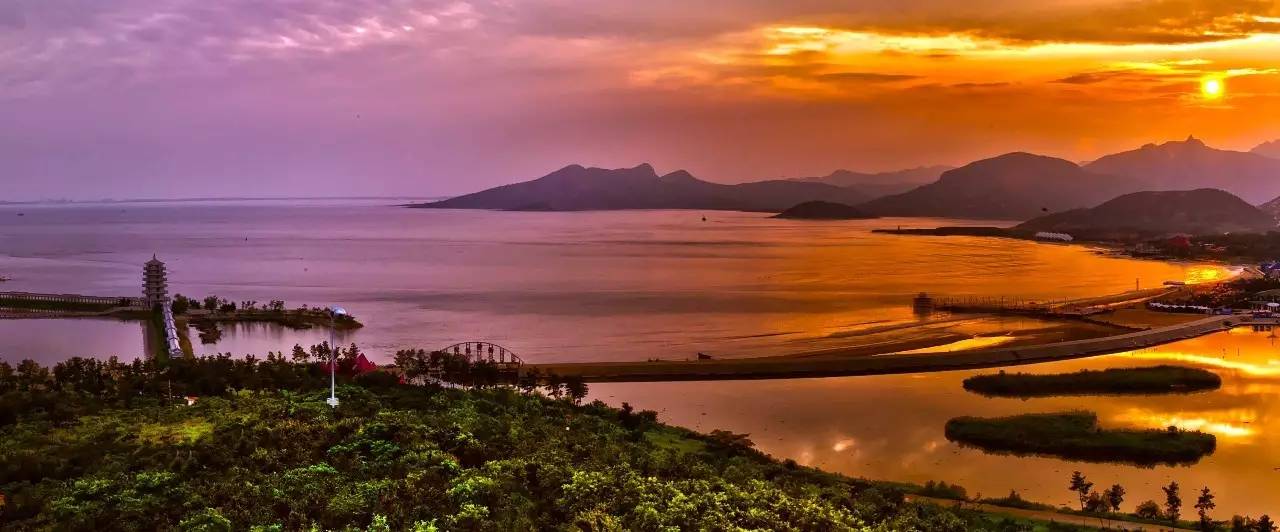 威海千里海岸线风景画,威海的海边适合拍照的地方