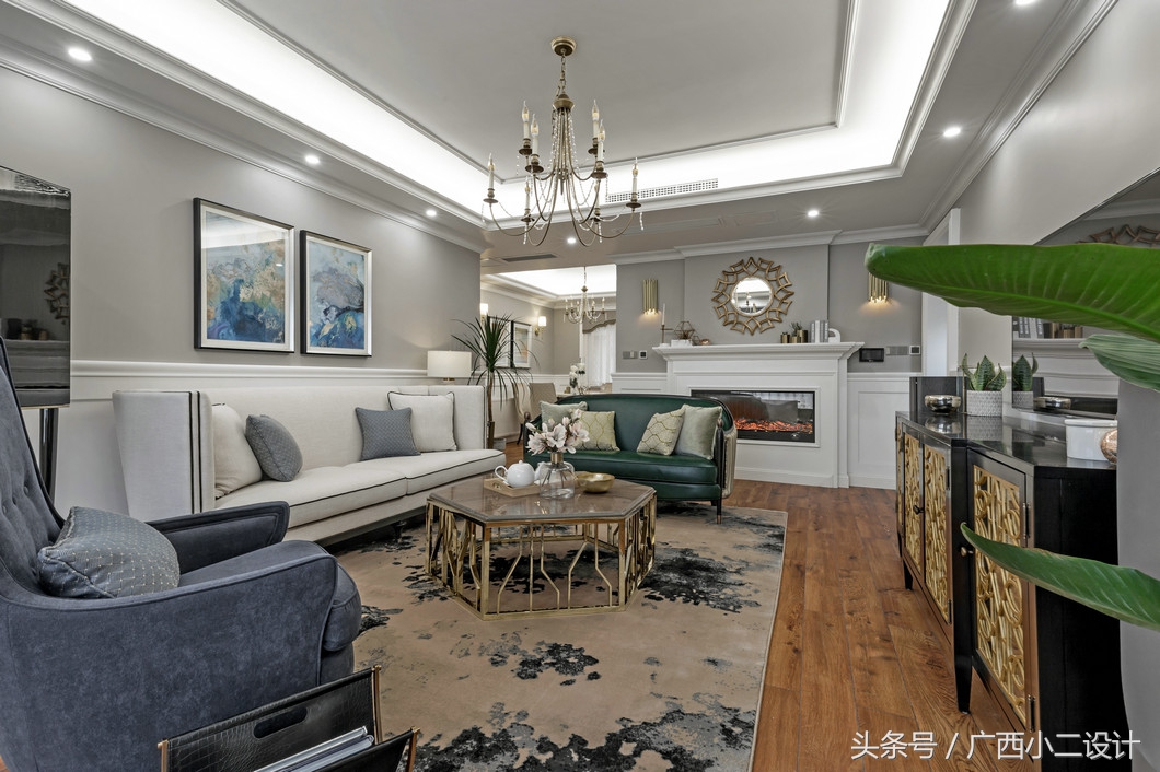 2023平方室内装修效果图,298平米四室两厅装修效果图