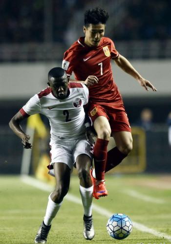 卡塔尔vs中国主力一上来就进球,卡塔尔vs中国队上了几个门将