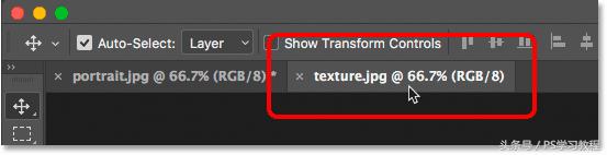 photoshop如何移动图像文字,ps移动图像教程
