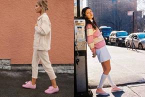 粉鞋少女心满满,粉色鞋少女心