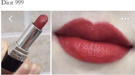 各大牌口红热门色,九个颜色口红