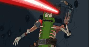 一条黄瓜加上宇宙第一的脑袋，等于无敌的存在，神剧瑞克回归