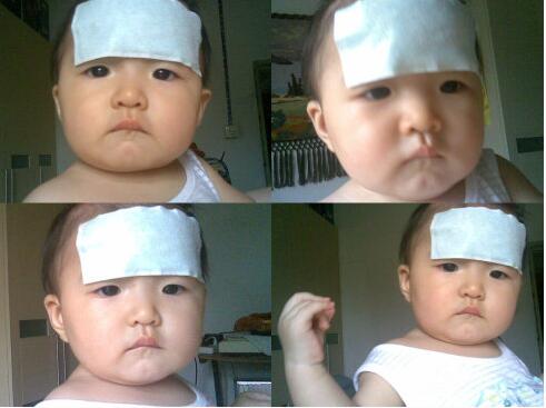 1岁宝宝发烧38吃药退不下来怎么办,一岁宝宝发烧40度炎症大用挂针么