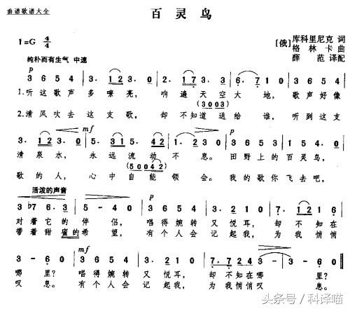 你认识百灵鸟吗,会说话的百灵鸟