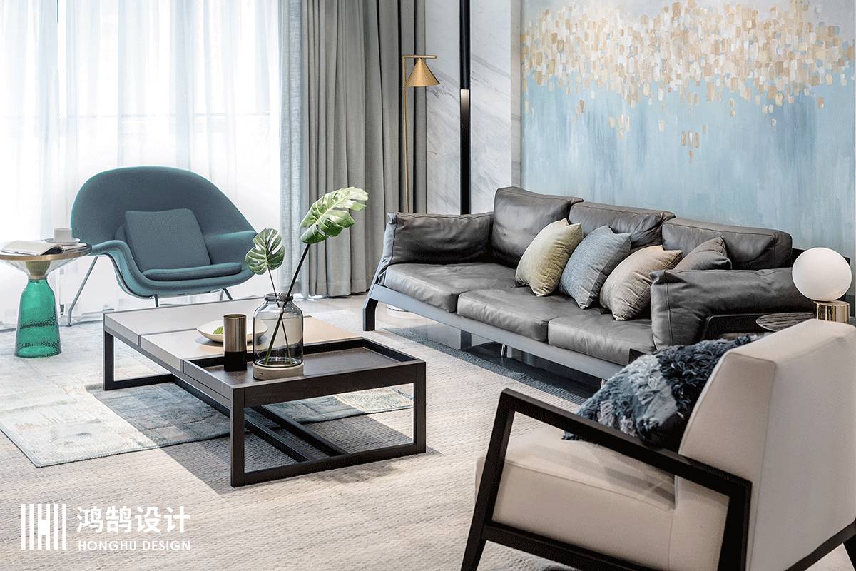 芜湖三室一厨一卫装修,鸿鹄装修效果图