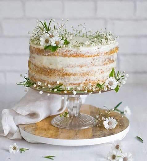 低脂裸蛋糕款式,裸蛋糕和普通蛋糕视觉对比