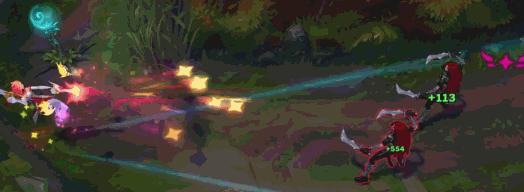 lol星之守护者阿卡丽特效,lol星之守护者特效金克丝