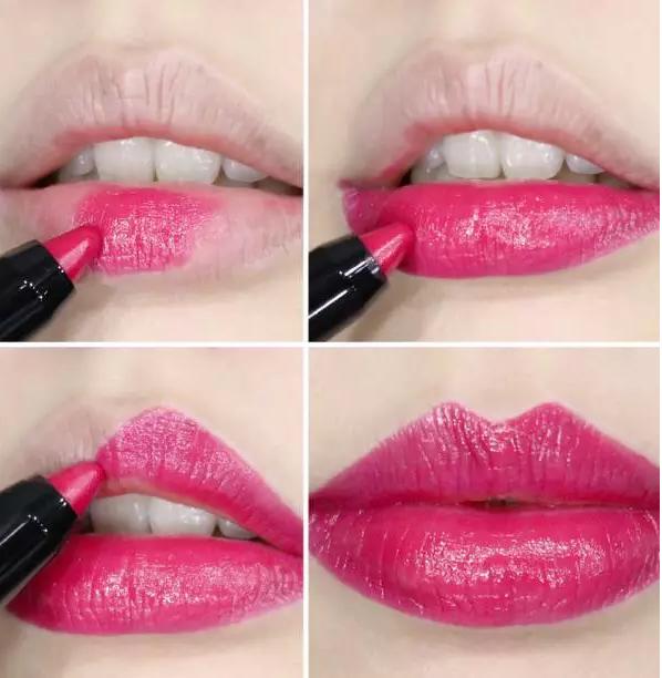 chanel唇膏奶茶色,香奈儿chanel炫色唇膏试色