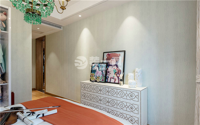 唐山136平米三室两厅装修效果图,唐山君熙太和别墅效果图