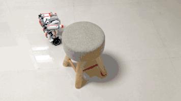 米兔积木机器人履带机甲可编程,米兔积木机器人怎么玩