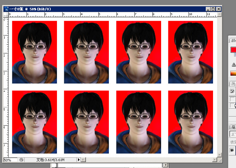 如何将一寸证件照改为两寸证件照,如何将照片做成2寸证件照