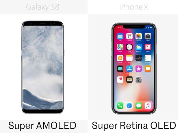 三星s8和iphonex画面对比,iphonex对比iphone8p跑分