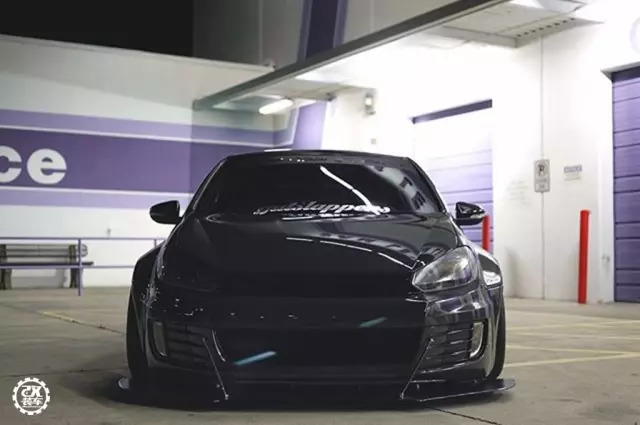 gti改7.5代高尔夫gti大灯,改了十几万的高尔夫gti