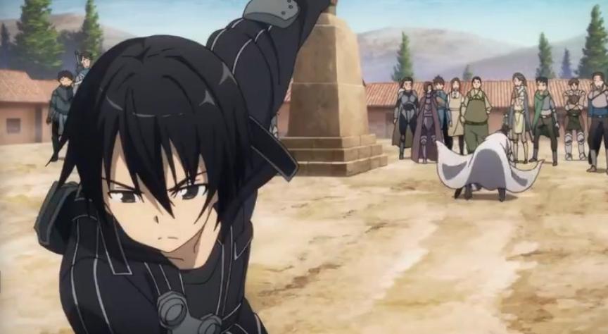 刀剑神域桐人的高光时刻,刀剑神域桐人的进化史