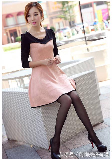 秋冬款连衣裙高档气质学院风,秋冬连衣裙高级感穿搭优雅大方