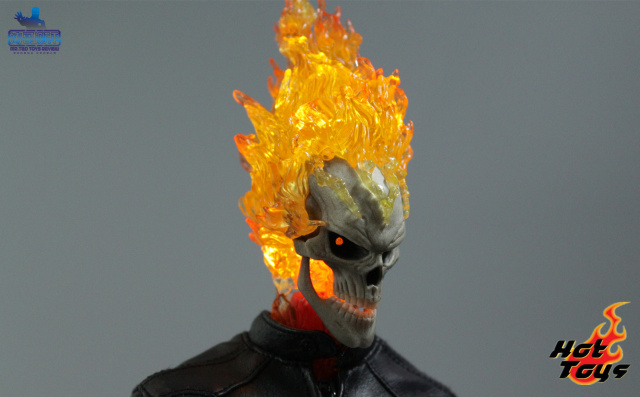 hottoys恶灵骑士灵魂战车,恶灵骑士神盾特工局特效