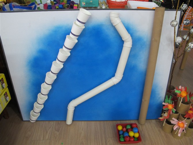 幼儿园自制显微镜玩具怎么做,幼儿园户外pvc管子自制玩具器械