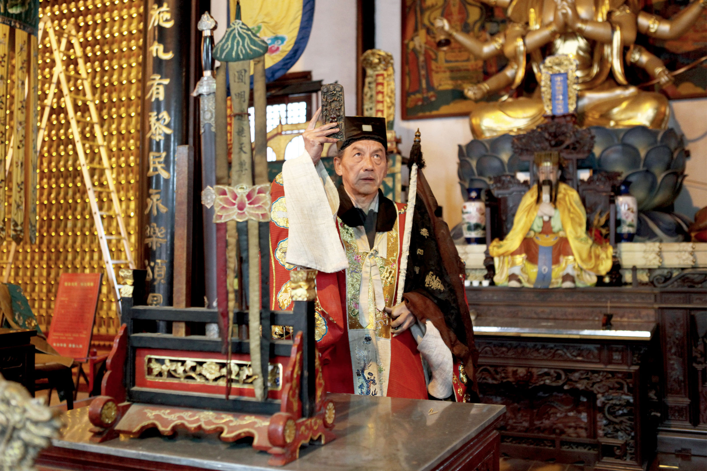 钦安殿院内陈设,道教三星殿如何布局