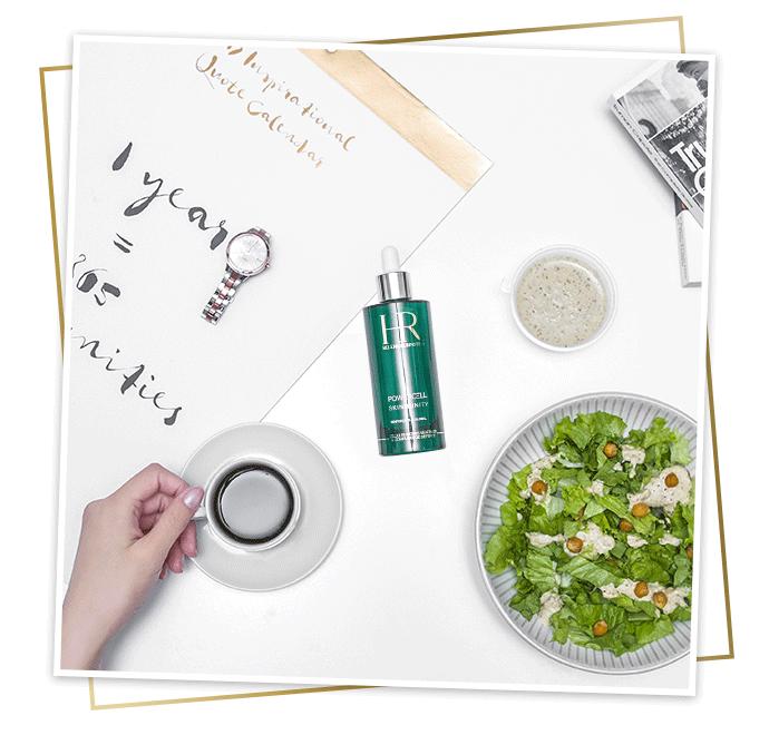 赫莲娜绿瓶水搭配精华,空瓶记推荐护肤品