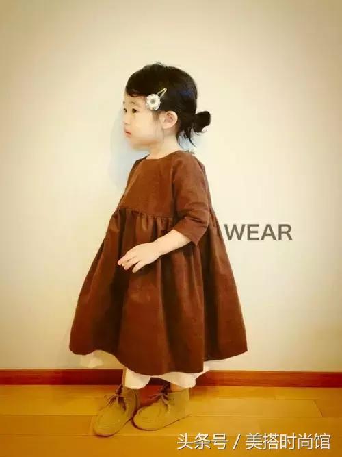 150小个子童装穿搭中性风,日系穿搭女童图