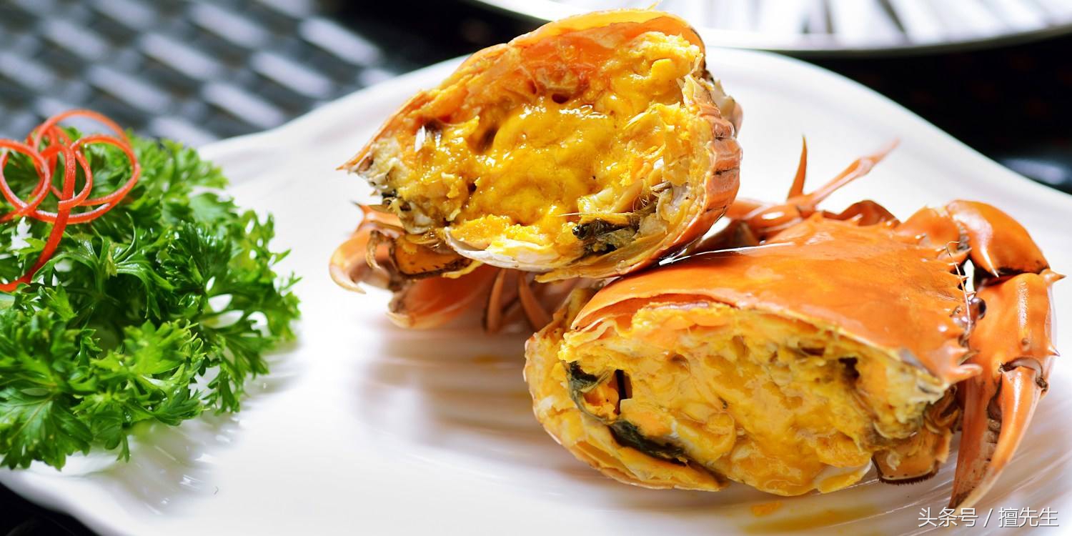 黄油蟹中极品黄膏香气诱人,黄油蟹中秋