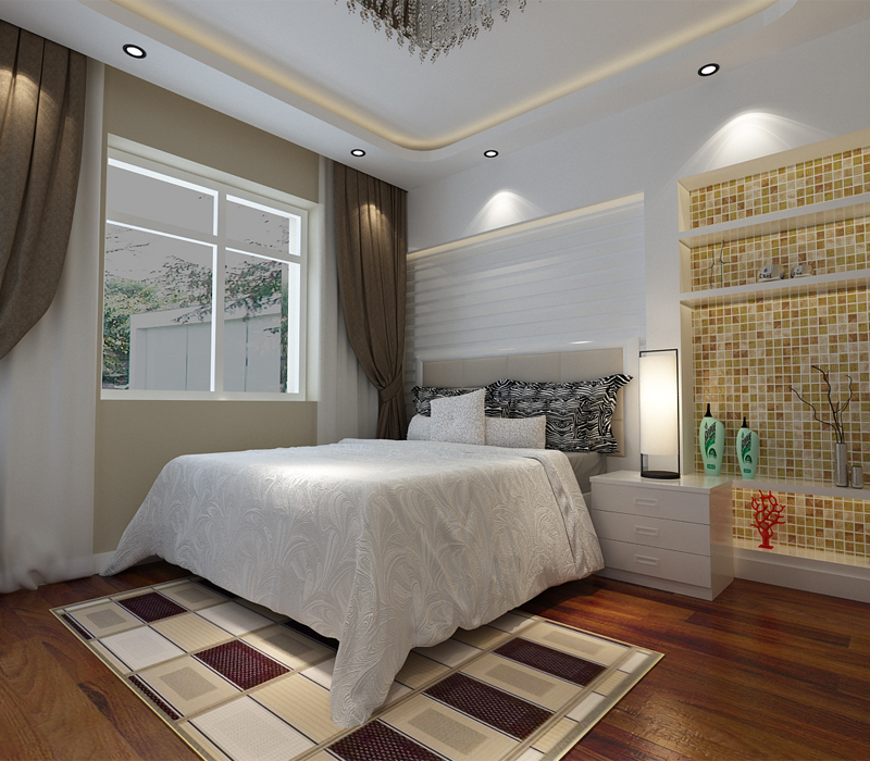 100平简约风装修经典案例,108轻奢简约风装修全屋效果图